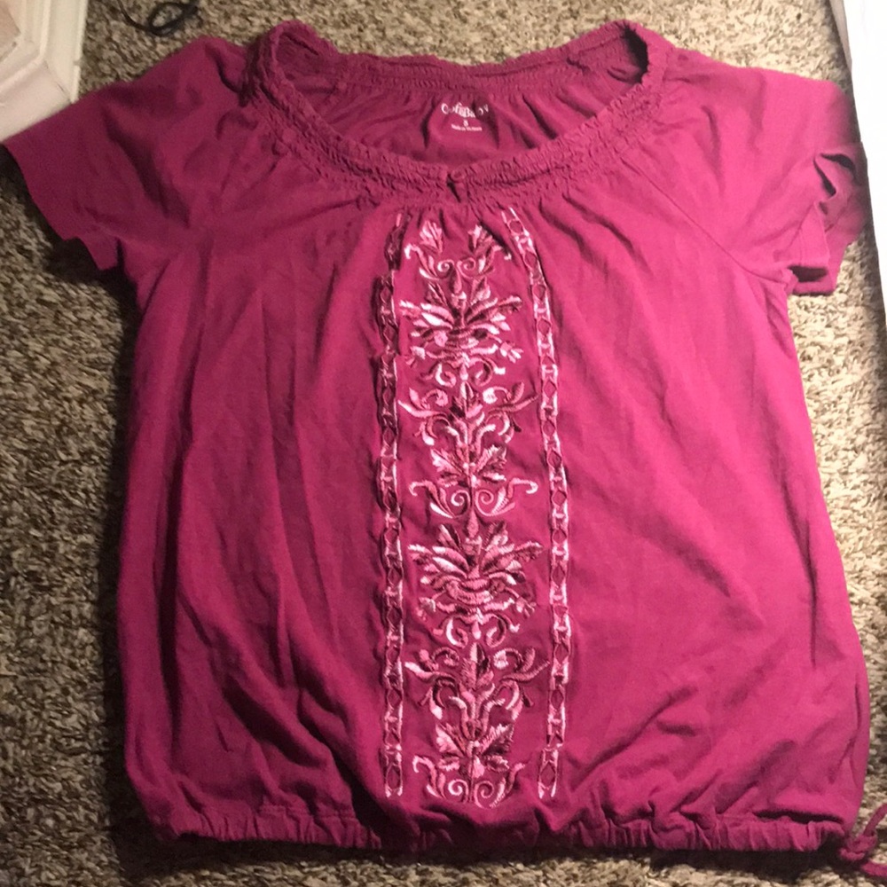 Croft&Barrow purple blouse